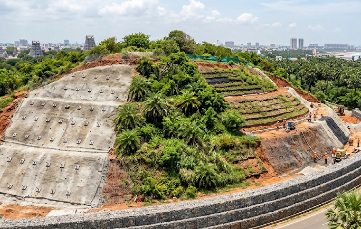 Slope Stabilization - Chennai